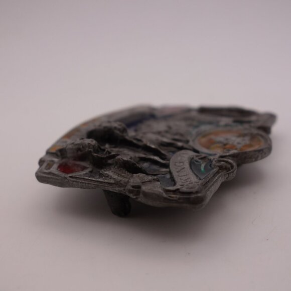 Vintage Budweiser King of Beers Metal Belt Buckle - Picture 3 of 15